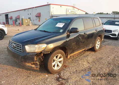 2008 Toyota Highlander from USA, damaged, VIN JTEDS41AX82018690